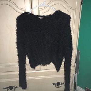 Charlotte Rouse fuzzy top